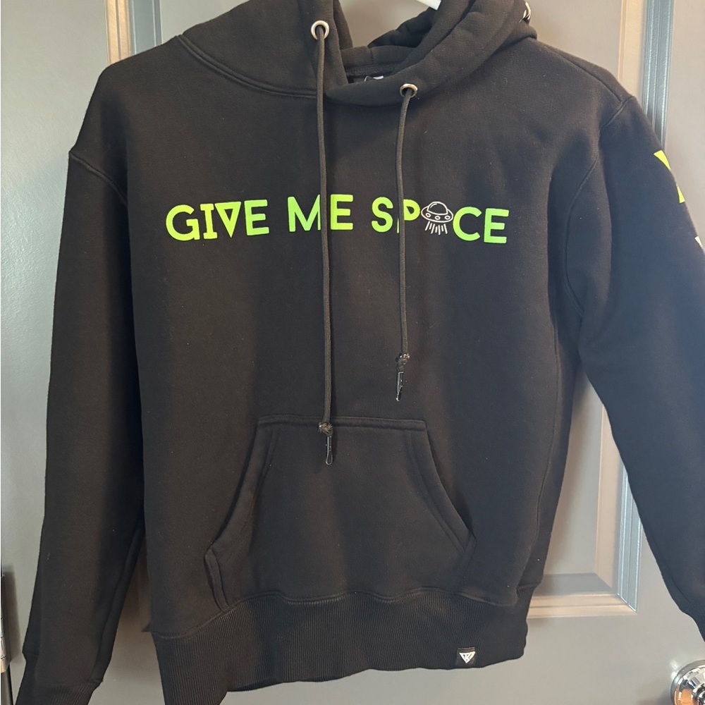 Unisex Krew Give me Space kangaroo hoodie 7/8